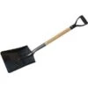 Neilsen Garden Builders Shovel Wooden Handle Square Spade
