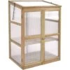 Neo Mini Greenhouse Wood Polycarbonate -Gardena Store Neo Mini Greenhouse Wood Polycarbonate