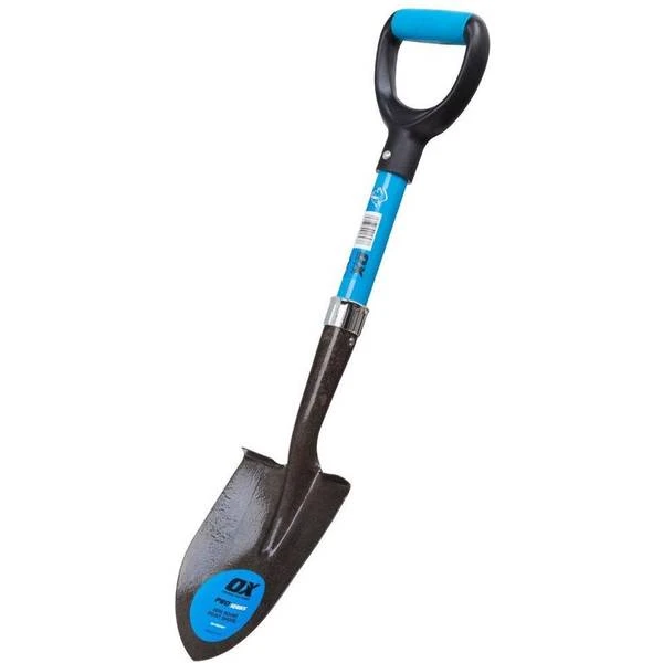 OX Pro Mini Round Point Shovel With Soft Grip 3 OX Pro Mini Round Point Shovel With Soft Grip