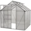 Ogrow 6x6 Ft. Clear Greenhouse Garden -Gardena Store Ogrow 6x6 Ft. Clear Greenhouse Garden