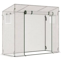 OutSunny 200x76x168cm Walk-in Garden Roll Up