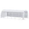 OutSunny 6 3 2 Polytunnel Greenhouse Pollytunnel Tent Frame -Gardena Store OutSunny 6 3 2 Polytunnel Greenhouse Pollytunnel Tent Frame