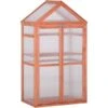 OutSunny 80x47x138cm Wood Cold Frame Greenhouse Plants -Gardena Store OutSunny 80x47x138cm Wood Cold Frame Greenhouse Plants