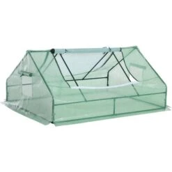 OutSunny Greenhouse Flower Planter Mini Zipper Garden