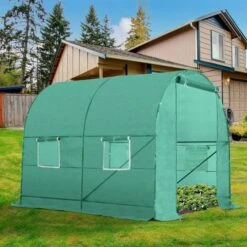 OutSunny Greenhouse Outdoors Waterproof Green 2000 2000