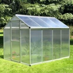 OutSunny Lean To Green House Clear