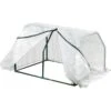 OutSunny Mini Greenhouse Grow PVC Cover Steel Frame -Gardena Store OutSunny Mini Greenhouse Grow PVC Cover Steel Frame