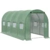 OutSunny Tunnel Green House 4 X 2 M -Gardena Store OutSunny Tunnel Green House 4 x 2 m