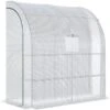 OutSunny Walk-In Lean To Greenhouse W/Window&Door 200Lx -Gardena Store OutSunny Walk In Lean to Greenhouse w Window Door 200Lx