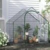 OutSunny Walk In PVC Greenhouse Garden Flower Planter Steel Frame -Gardena Store OutSunny Walk In PVC Greenhouse Garden Flower Planter Steel Frame