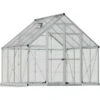 Palram Canopia Balance 8 Silver Greenhouse -Gardena Store Palram Canopia Balance 8 Silver Greenhouse