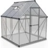 Palram Canopia Hybrid 6 6ft- Silver Greenhouse Garden -Gardena Store Palram Canopia Hybrid 6 6ft Silver Greenhouse Garden