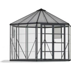 Palram OASIS HEXAGONAL 12 FT GREY