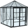 Palram Oasis 11.5m² Aluminum Polycarbonate -Gardena Store Palram Oasis 11.5m² Aluminum Polycarbonate