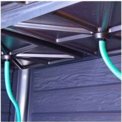 Palram Small Greenhouse With Storage Aluminum Polycarbonate -Gardena Store Palram Small Greenhouse with Storage Aluminum Polycarbonate 1