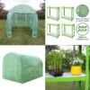 Polytunnel Greenhouse Walk Galvanised Garden Racking Grow -Gardena Store Polytunnel Greenhouse Walk Galvanised Garden Racking Grow