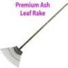 Premium Carbon Steel 1550mm Leaf Rake Garden Leaves -Gardena Store Premium Carbon Steel 1550mm Leaf Rake Garden Leaves