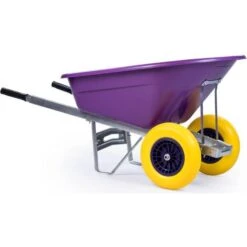 Purple Barrow With Purple Heavy Duty