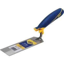 QEP 6 2 Comfort Grip Flat Margin Flooring Trowel With Bucket Hook, Silver 42112