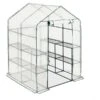 Relaxdays Greenhouse, Pe Plastic, Iron, HxWxD: 195x143x143 -Gardena Store Relaxdays Greenhouse pe Plastic Iron HxWxD 195x143x143