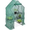 Relaxdays Walk-In Foil Greenhouse, Balcony Grow -Gardena Store Relaxdays Walk In Foil Greenhouse Balcony Grow