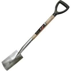 Rolson Stainless Steel Border Spade Wooden Handle 82635