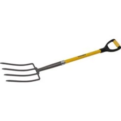 Roughneck ROU68140 Digging Fork, Yellow & Black