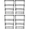 Selections 4-Tier Greenhouse Staging Shelving -Gardena Store Selections 4 Tier Greenhouse Staging Shelving