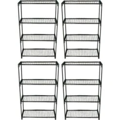Selections 4-Tier Greenhouse Staging Shelving
