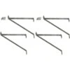 Selections Pack Of 4 Aluminium Greenhouse Shelving Brackets -Gardena Store Selections Pack of 4 Aluminium Greenhouse Shelving Brackets
