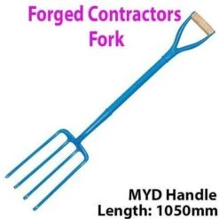 Solid Forged Steel 1050mm 4 Prong Fork