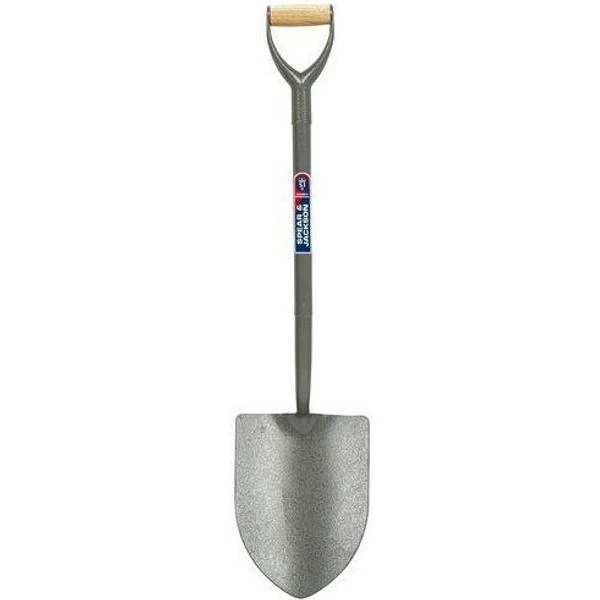 Spear & Jackson Contractors Tubular Steel Round Mouth Shovel BS3388 3 Spear & Jackson Contractors Tubular Steel Round Mouth Shovel BS3388