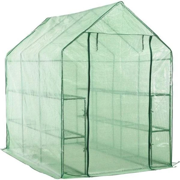 Topdeal Walk-in Greenhouse With 3 Topdeal Walk-in Greenhouse With