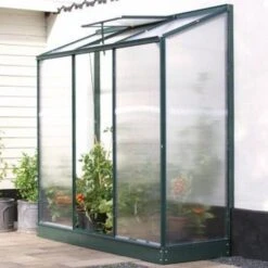 Vitavia IDA Vægdrivhus Small 1.34m² Aluminum Glass