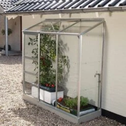 Vitavia Ida 2 Toughened Glass Greenhouse With Steel Base