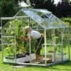 Vitavia Venus 6 Toughened Greenhouse With Steel Base -Gardena Store Vitavia Venus 6 Toughened Greenhouse with Steel Base