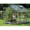 Vitavia Venus 8 Toughened Greenhouse With Steel Base -Gardena Store Vitavia Venus 8 Toughened Greenhouse with Steel Base