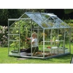 Vitavia Venus 8 Toughened Greenhouse With Steel Base