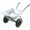 Walsall Landscaper Two Wheeled Tipper Galvanised Wheelbarrow -Gardena Store Walsall Landscaper Two Wheeled Tipper Galvanised Wheelbarrow