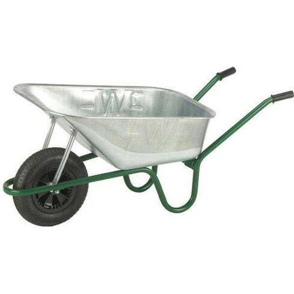 Walsall Professional Galvanised Wheelbarrow 120 3 Walsall Professional Galvanised Wheelbarrow 120