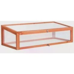 Tectake Greenhouse For Raised Beds 115x53x34cm Wood -Gardena Store tectake Greenhouse for Raised Beds 115x53x34cm Wood 2