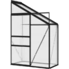 VidaXL 312043 0.87m² Aluminum Polycarbonate