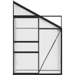 VidaXL 312043 0.87m² Aluminum Polycarbonate -Gardena Store vidaXL 312043 0.87m² Aluminum Polycarbonate 2