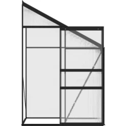 VidaXL 312043 0.87m² Aluminum Polycarbonate -Gardena Store vidaXL 312043 0.87m² Aluminum Polycarbonate 3