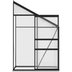 VidaXL 312048 0.87m² Aluminum Polycarbonate -Gardena Store vidaXL 312048 0.87m² Aluminum Polycarbonate 3