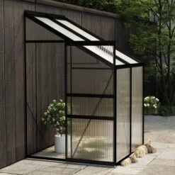 VidaXL 312049 1.64m² Aluminum Polycarbonate -Gardena Store vidaXL 312049 1.64m² Aluminum Polycarbonate 4