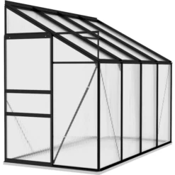 VidaXL 312051 5.24m² Aluminum Polycarbonate