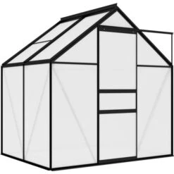 VidaXL 312057 2.47m² Aluminum Polycarbonate -Gardena Store vidaXL 312057 2.47m² Aluminum Polycarbonate 1