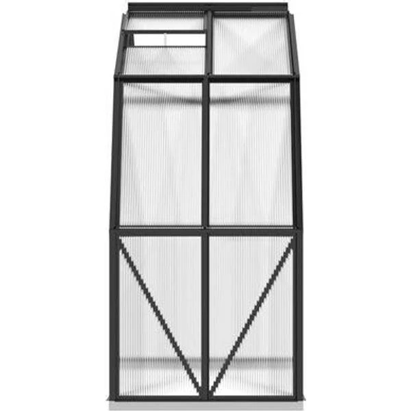 VidaXL 317824 3.3m² Aluminum Polycarbonate 6 VidaXL 317824 3.3m² Aluminum Polycarbonate - Image 4