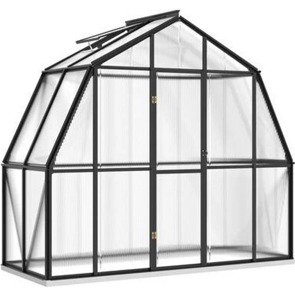 VidaXL 317824 3.3m² Aluminum Polycarbonate 3 VidaXL 317824 3.3m² Aluminum Polycarbonate
